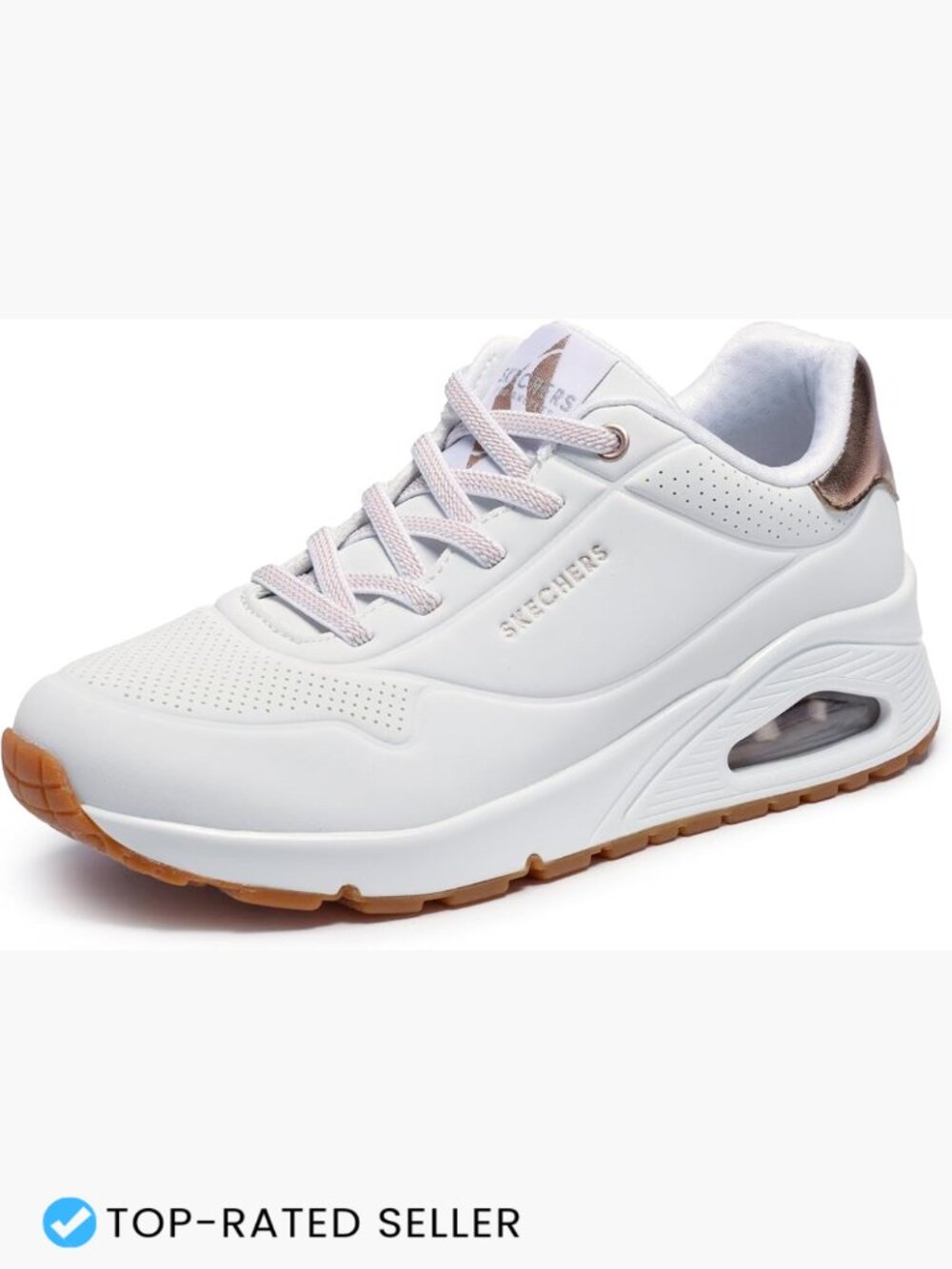 Air-Cooled Memory Foam Wedge Sneaker Slip-On Chic Casual Walking Shoes